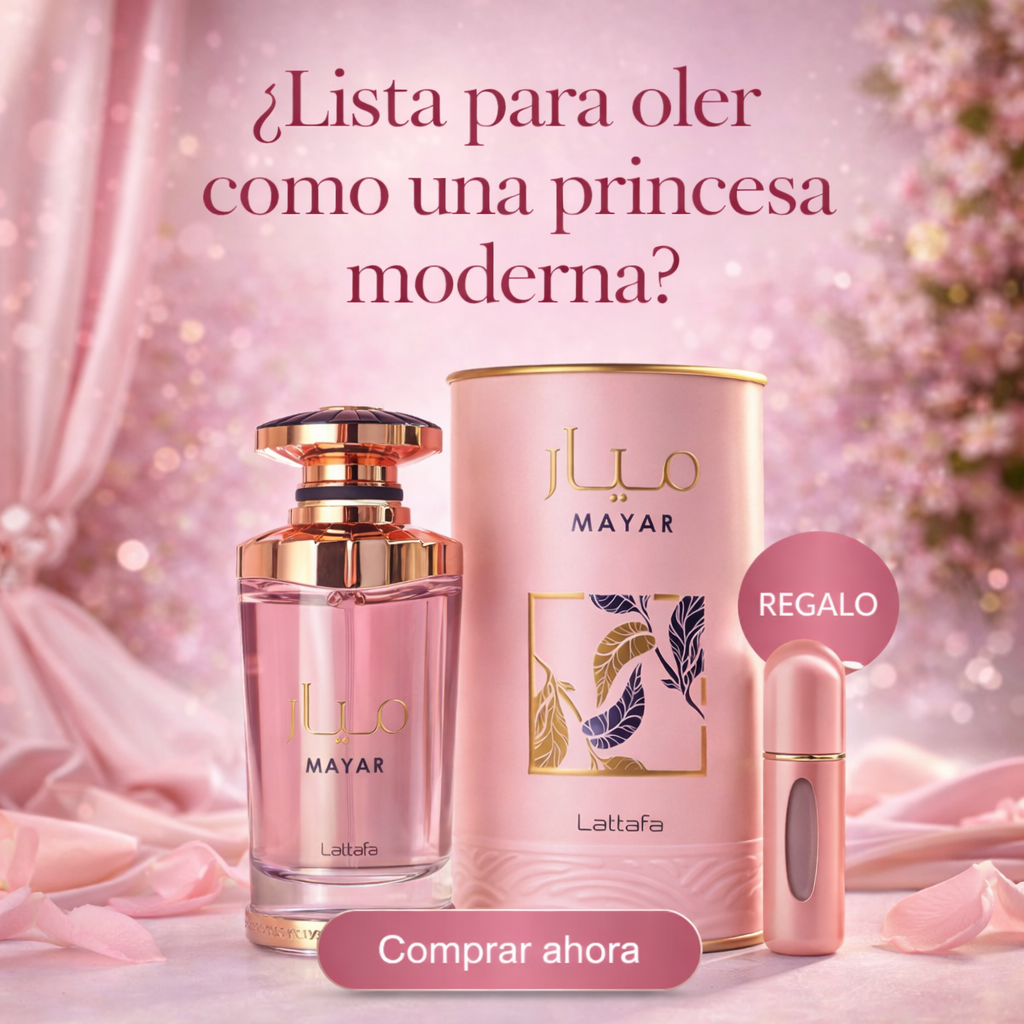 PERFUME DE PRINCESA = MAYAR LATAFFA + PERFUMERO