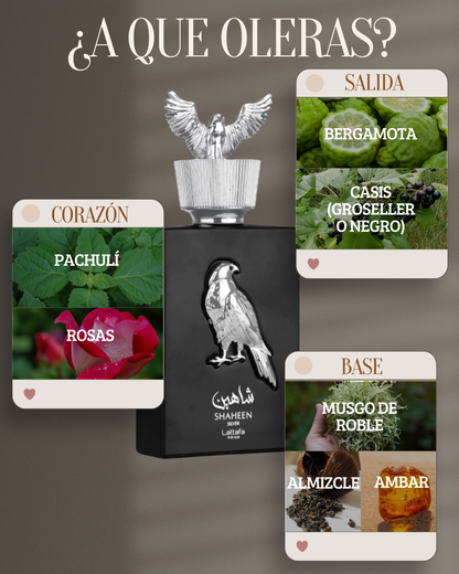 SHAHEEN SILVER ESTUCHE + REGALO ESPECIAL