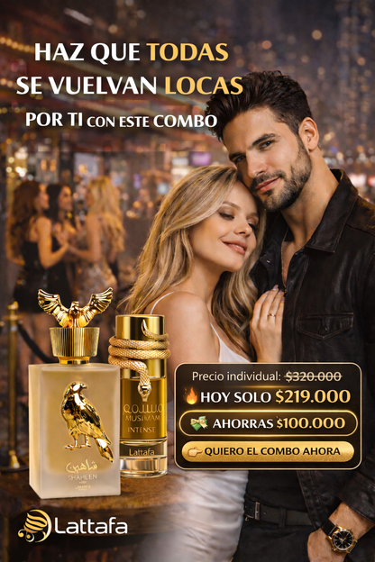 Dúo Poder Total – Día y Noche |SHAHEEN GOLD - MUSAMAM WHITE