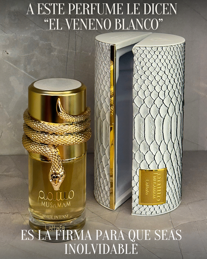 MUSAMAN WHITE INTENSE EN COFRE + REGALO