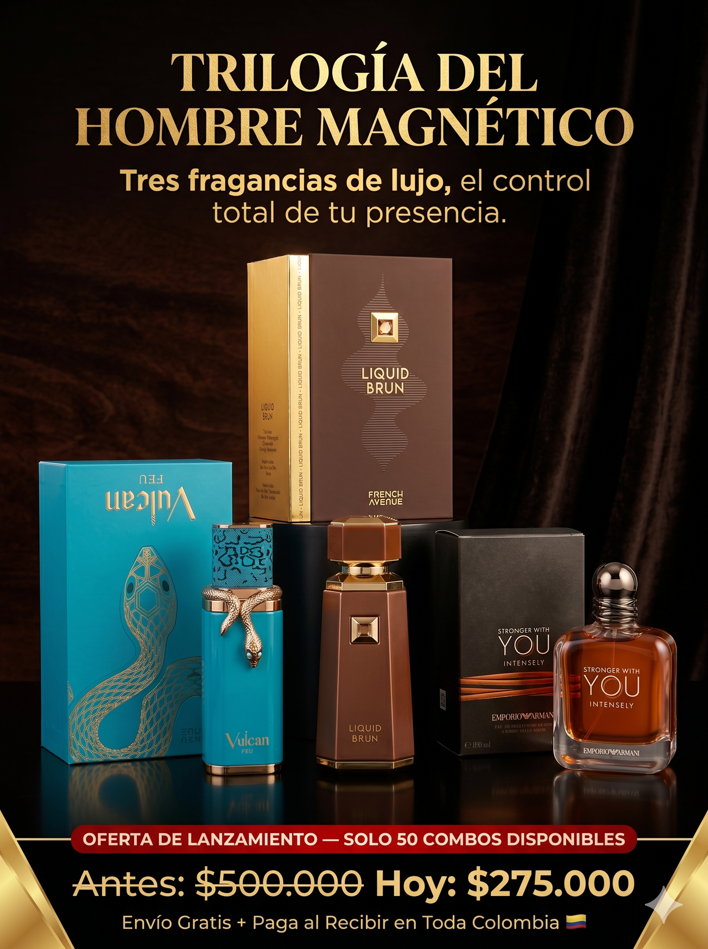 TRILOGIA DEL HOMBRE MAGNETICO