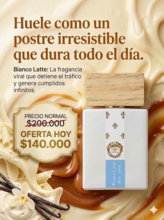 BIANCO LATTE | Un postre de lujo + UN REGALO