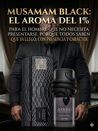 MUSAMAM BLACK INTENSE | LA SERPIENTE NEGRA