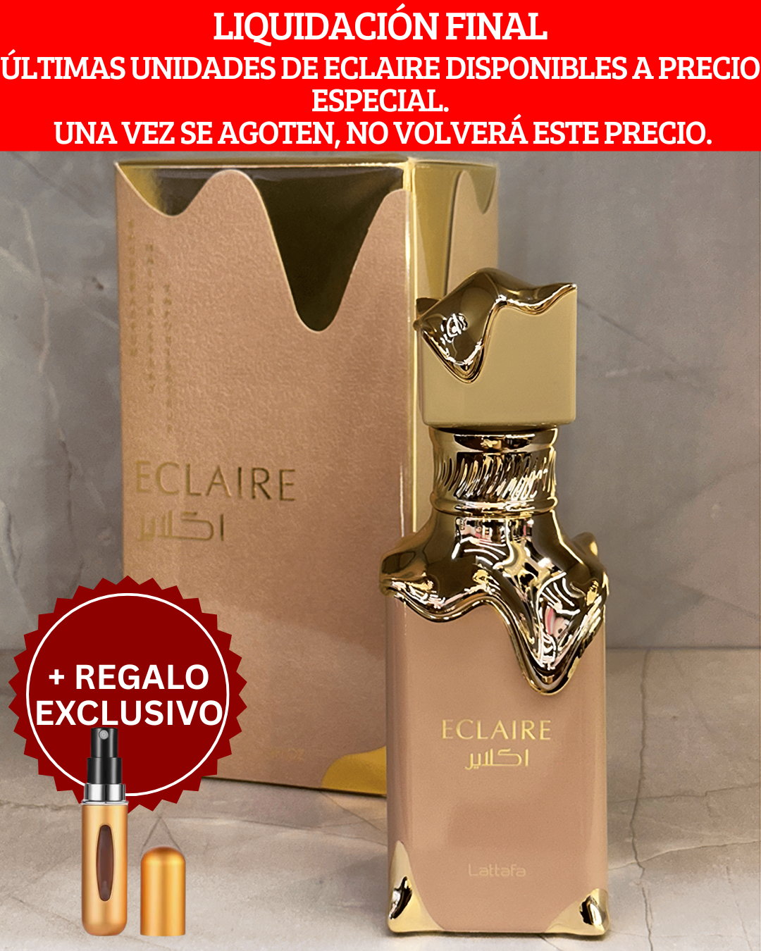 ECLAIRE – Liquidación final por últimas unidades