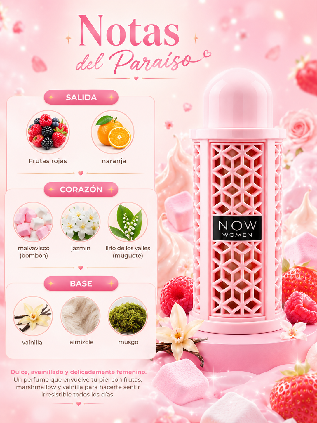 Now Women | Paraiso Rosado