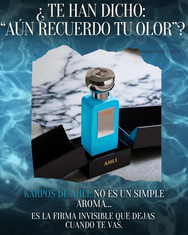 AHLI KARPOS | VUELVETE INOLVIDABLE
